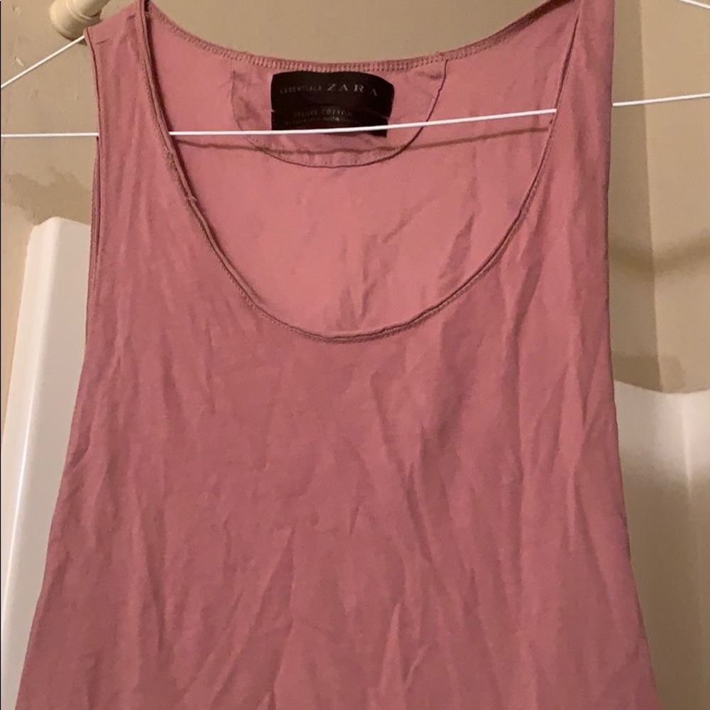 Zara pink tank. Limited edition